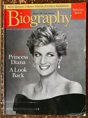 Biography Magazine Princess Diana Special Issue